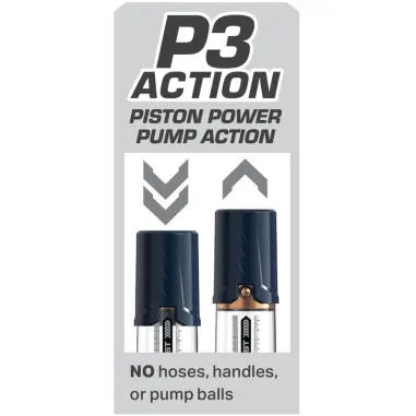 PUMP WORX - BOMBA DE ERECCION MAX BOOST AZUL Bomba Alargadora Pene