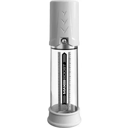 PUMP WORX - BOMBA DE ERECCION MAX BOOST BLANCO Bomba Alargadora Pene