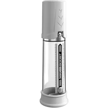 PUMP WORX - BOMBA DE ERECCION MAX BOOST BLANCO Bomba Alargadora Pene