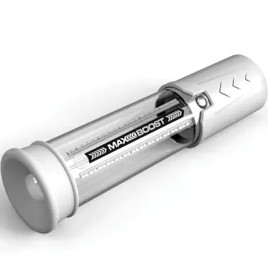 PUMP WORX - BOMBA DE ERECCION MAX BOOST BLANCO Bomba Alargadora Pene