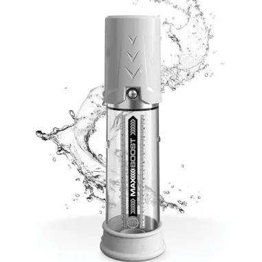 PUMP WORX - BOMBA DE ERECCION MAX BOOST BLANCO Bomba Alargadora Pene