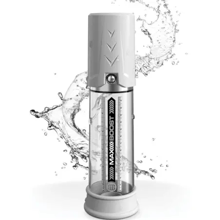 PUMP WORX - BOMBA DE ERECCION MAX BOOST BLANCO Bomba Alargadora Pene