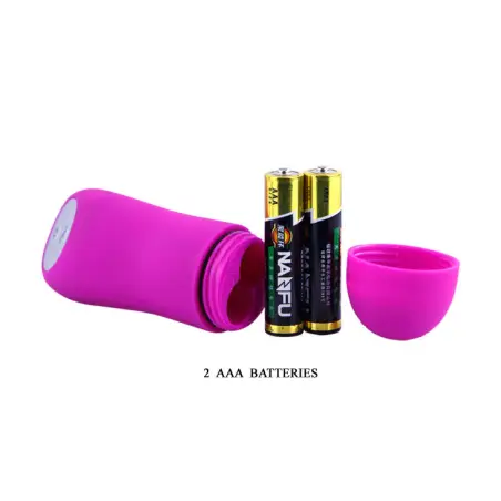 BAILE - ESTIMULADOR DE CLÍTORIS MARIPOSA LOVE EGGS 12 VELOCIDADES LILA CONTROL REMOTO Mini vibradores