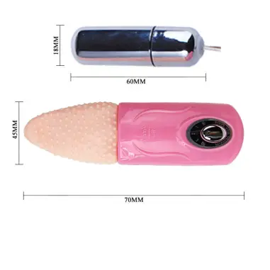 BAILE - LENGUA MASAJEADORA 3V Mini vibradores