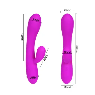 PRETTY LOVE - SMART VICTOR VIBRADOR CON ESTIMULADOR CLITORIS Vibradores Rabbit