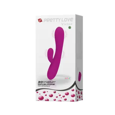PRETTY LOVE - SMART VICTOR VIBRADOR CON ESTIMULADOR CLITORIS Vibradores Rabbit