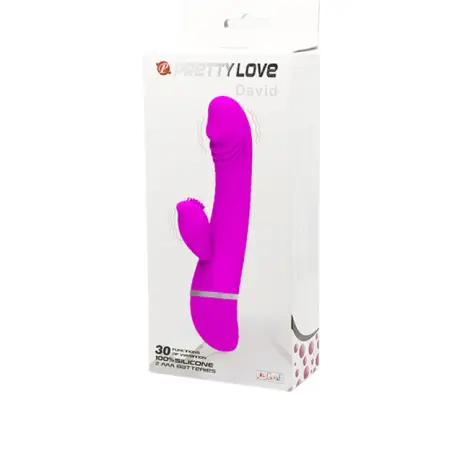 PRETTY LOVE - FLIRTATION VIBRADOR CON RABBIT DAVID 