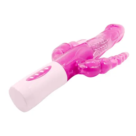 BAILE - PRETTY BUNNY TRIPLE VIBRADOR ROTADOR 