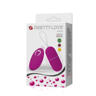 PRETTY LOVE - HUEVO VIBRADOR ARVIN CONTROL REMOTO 12V Vibradores control remoto