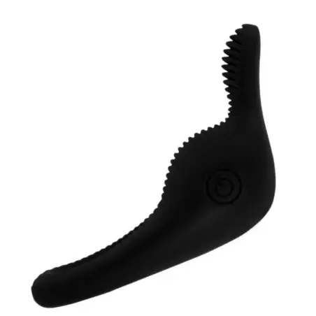 PRETTY LOVE - THIMBLE ANILLO VIBRADOR NEGRO Anillos con Vibración
