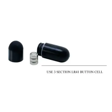 PRETTY LOVE - THIMBLE ANILLO VIBRADOR NEGRO Anillos con Vibración