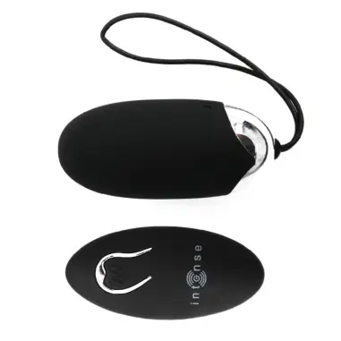 INTENSE - FLIPPY II HUEVO RECARGABLE REMOTO NEGRO 