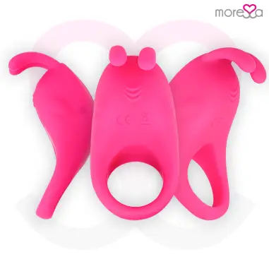 MORESSA - BRAD PREMIUM SILICONE RECARGABLE ROSA 