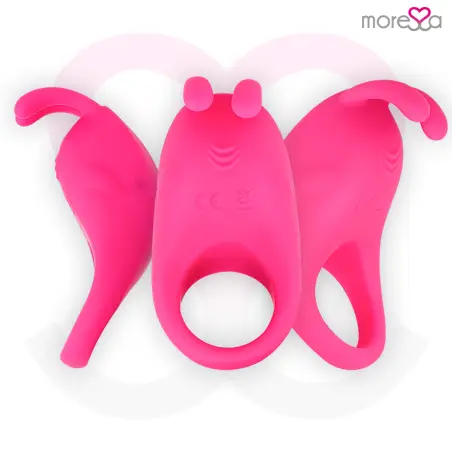 MORESSA - BRAD PREMIUM SILICONE RECARGABLE ROSA 