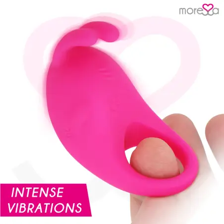 MORESSA - BRAD PREMIUM SILICONE RECARGABLE ROSA 