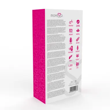 MORESSA - EDGAR SET DUO HUEVO REMOTO Y MANDO CON VIBRACIÓN INCORPORADA PREMIUM SILICONE CONTROL REMOTO 