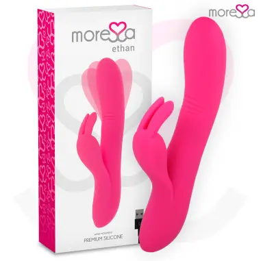 MORESSA - ETHAN EFECTO WAVE MAS POTENTE VIBRACIÓN PREMIUM SILICONE RECARGABLE 
