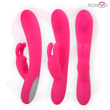 MORESSA - GINO TICKLING VAGINAL PREMIUM SILICONE RECARGABLE 