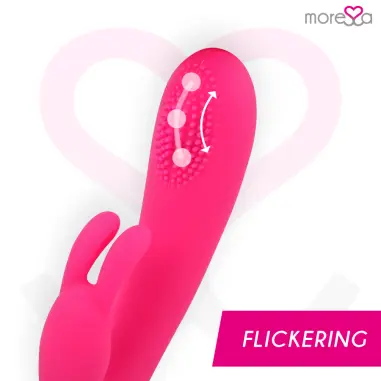 MORESSA - GINO TICKLING VAGINAL PREMIUM SILICONE RECARGABLE 