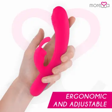 MORESSA - GINO TICKLING VAGINAL PREMIUM SILICONE RECARGABLE 