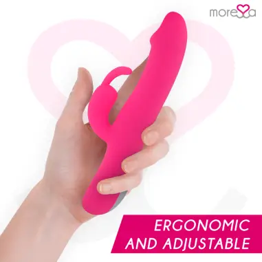 MORESSA - MOLLY IMPULSOR UP&DOWN Y POTENTE VIBRACIÓN PREMIUM SILICONE RECARGABLE 