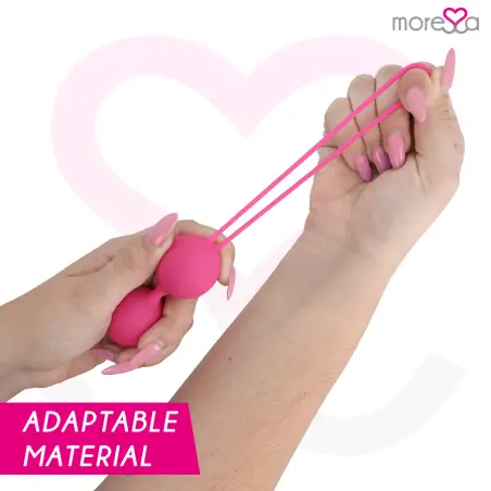 MORESSA - OSIAN SET PREMIUM SILICONA ROSA (Osian One - 51 g | Osian Two - 101 g | Osian Three 85 g) 
