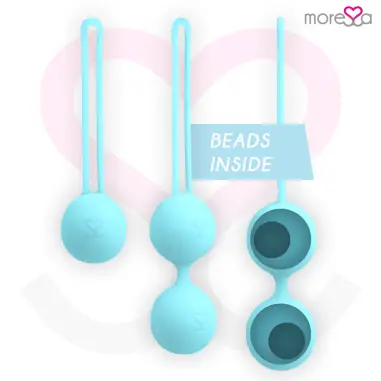 MORESSA - OSIAN SET Osian One 51 Gr / Osian Two 101 Gr / Osian Three 85 gr PREMIUM SILICONA TURQUESA 