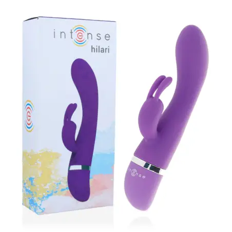INTENSE - HILARI VIBRADOR LILA SILICONA LUXE 