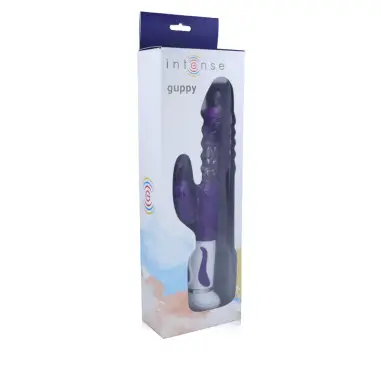 INTENSE - GUPPY VIBRADOR ROTADOR LILA 
