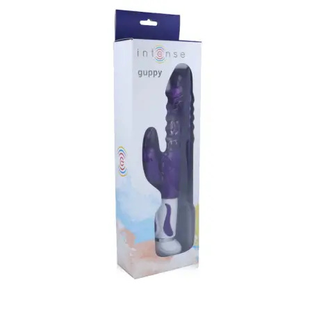 INTENSE - GUPPY VIBRADOR ROTADOR LILA 