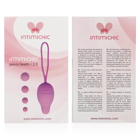 INTIMICHIC - PELVIS HEALTH I 2.0 REHABILITACIÓN PÉLVICA Bolas Silicona