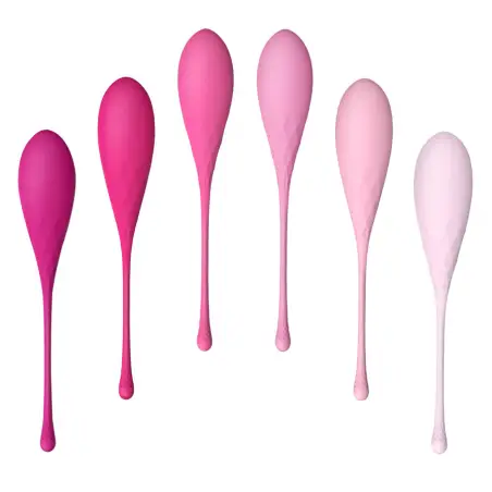 LESLIE - KEGEL FIT ENTREGADOR SUELO PELVICO 6 PESOS 