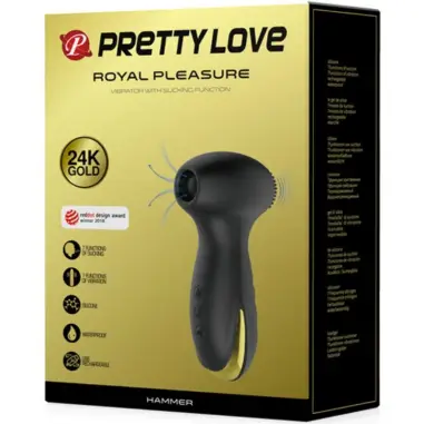 PRETTY LOVE - SMART HAMMER VIBRACIÓN Y SUCCIONADOR Estimuladores