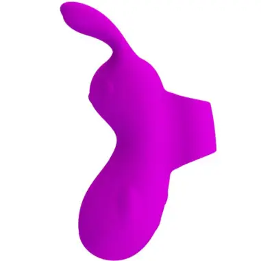 PRETTY LOVE - SMART DEDAL RECARGABLE CON RABBIT Vibradores Dedo
