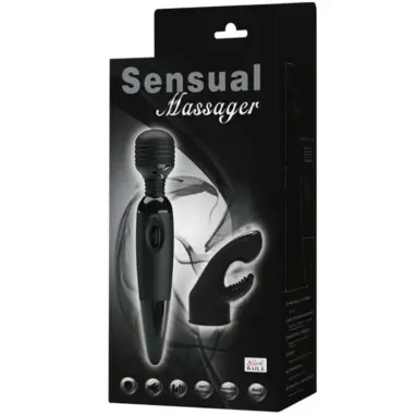 BAILE - SENSUAL MASAJEADOR CON CABEZAL INTERCAMBIABLE Masajeadores