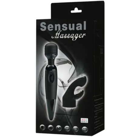 BAILE - SENSUAL MASAJEADOR CON CABEZAL INTERCAMBIABLE Masajeadores