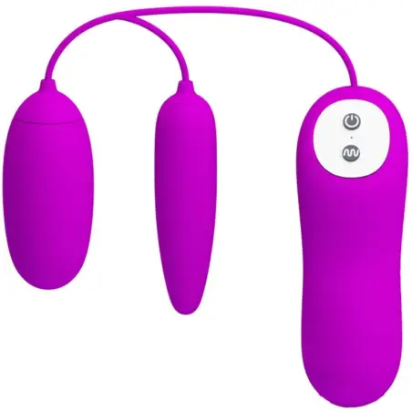 PRETTY LOVE - IRMA HUEVO VIBRADOR DOBLE Para Clítoris