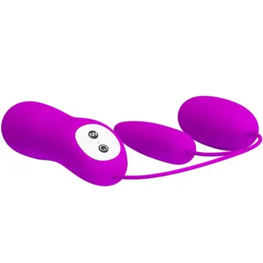 PRETTY LOVE - IRMA HUEVO VIBRADOR DOBLE Para Clítoris