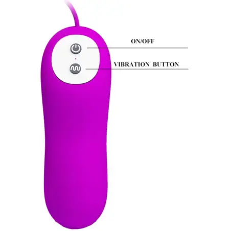 PRETTY LOVE - IRMA HUEVO VIBRADOR DOBLE Para Clítoris