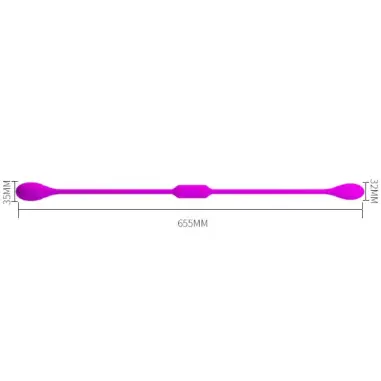 PRETTY LOVE - ESTIMULADOR UNISEX DREAM LOVERS WHIP 2 