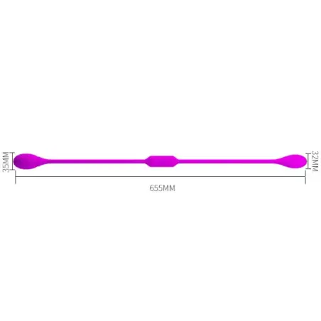 PRETTY LOVE - ESTIMULADOR UNISEX DREAM LOVERS WHIP 2 