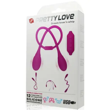 PRETTY LOVE - ESTIMULADOR UNISEX DREAM LOVERS WHIP 2 