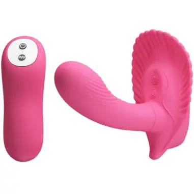 PRETTY LOVE - CONCHA ESTIMULADORA CONTROL REMOTO Vibradores control remoto