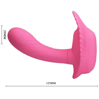 PRETTY LOVE - CONCHA ESTIMULADORA CONTROL REMOTO Vibradores control remoto