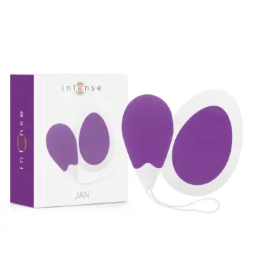 INTENSE - JAN HUEVO VIBRADOR CONTROL REMOTO LILA 