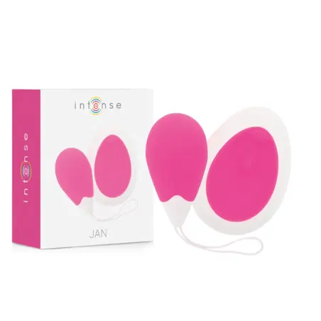 INTENSE - JAN HUEVO VIBRADOR CONTROL REMOTO ROSA 