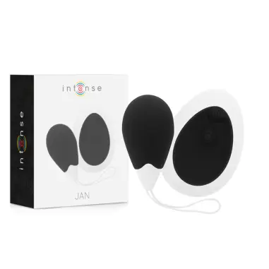 INTENSE - JAN HUEVO VIBRADOR CONTROL REMOTO NEGRO 