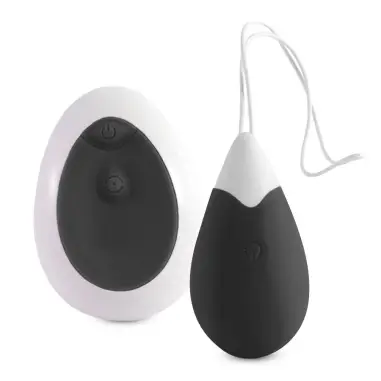 INTENSE - JAN HUEVO VIBRADOR CONTROL REMOTO NEGRO 