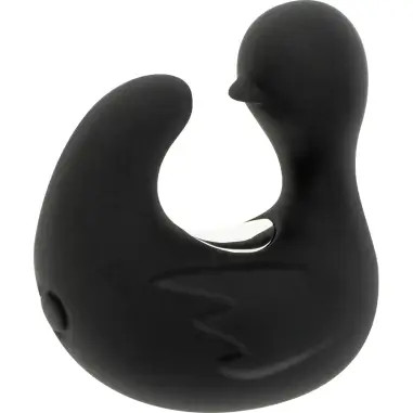 BLACK&SILVER - DEDAL PATO ESTIMULADOR DE SILICONA RECARGABLE DUCKYMANIA 