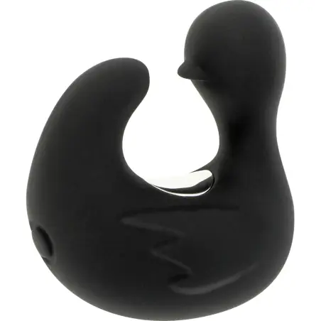 BLACK&SILVER - DEDAL PATO ESTIMULADOR DE SILICONA RECARGABLE DUCKYMANIA 